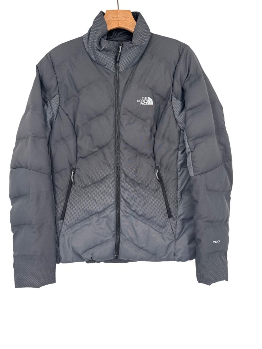 The North Face Women’s 700 down Fill Puffer Jacket Gray Size Small